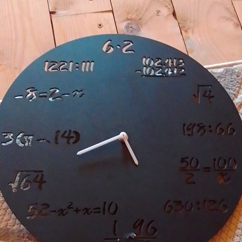 Runde standard wanduhr holz - runde,