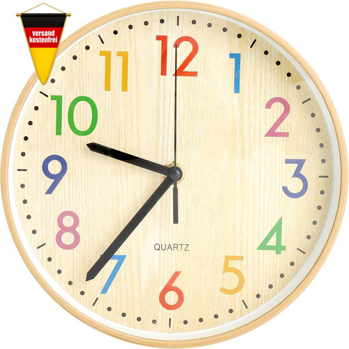 Kinderwanduhr kinderzimmer - kinderwanduhr,