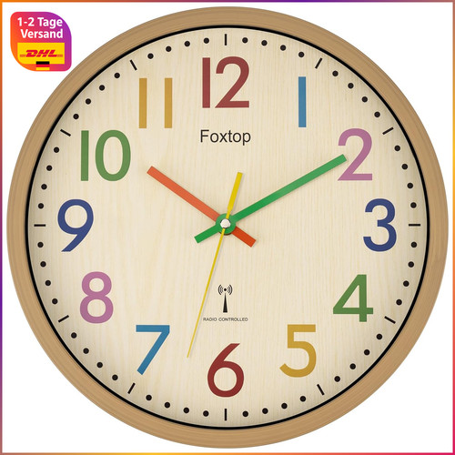 Funk wanduhr 30cm - wanduhr, lautlos
