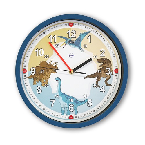 Dino kinderwanduhr - dino,