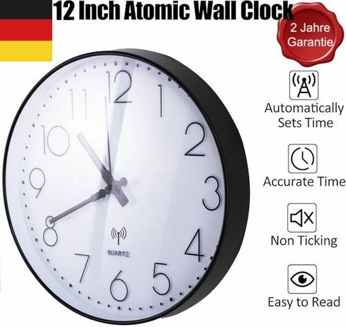 Wanduhr funkuhr leuchtend ohne - wanduhr,