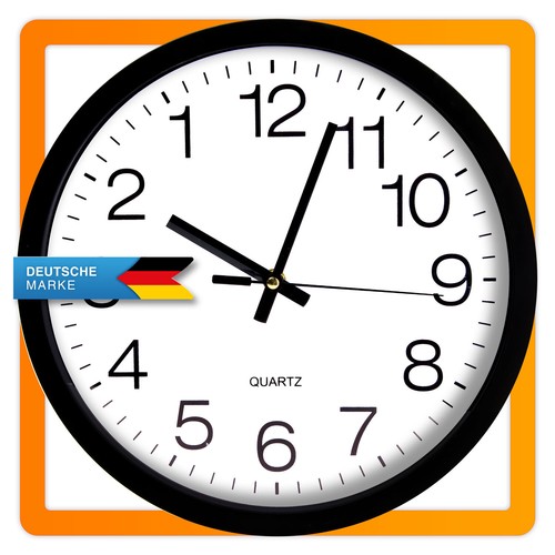Wanduhr rückwärtsuhr - wanduhr,