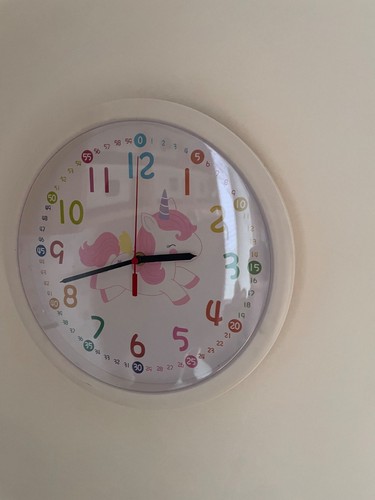 Uhr einhorn kinderzimmer - uhr,