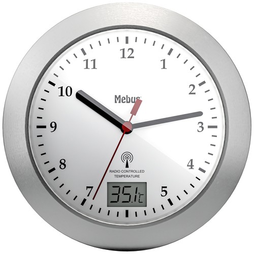 Mebus 41124 funk wanduhr cm - mebus,