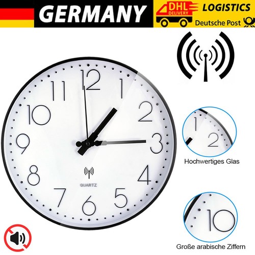 Funkuhr 30cm wanduhr - 30cm,