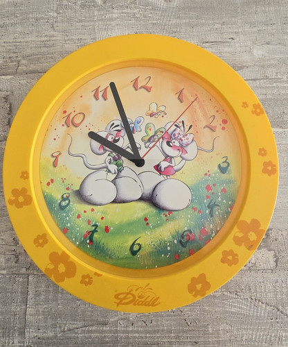 Diddl wanduhr rund - diddl,