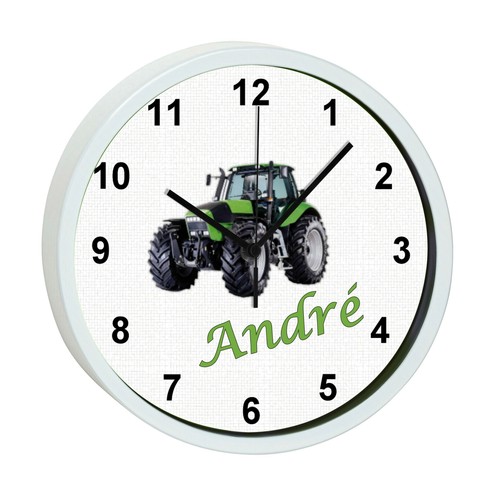 Kinder wanduhr mit - kinder, (wunsch)