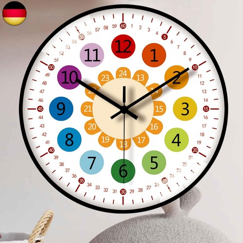 Gbkdqq kinder wanduhr ohne - kinder,
