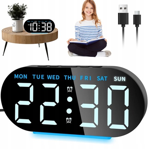 Digitaler led wecker - led,